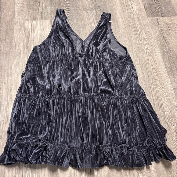 Free People Velvet Tunic Dress - Picture 2 of 4